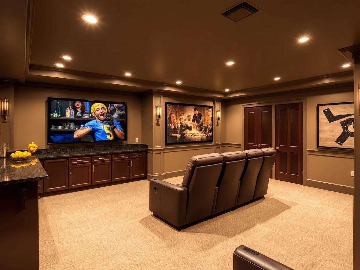 Basement Buildouts in Rockford IL by MGK Contracting